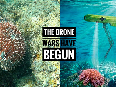 The drone wars have begun
