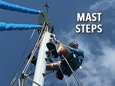 Mast Steps keep you honest